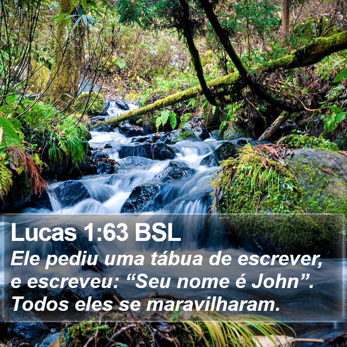 Lucas 1:63 BSL Bible Study