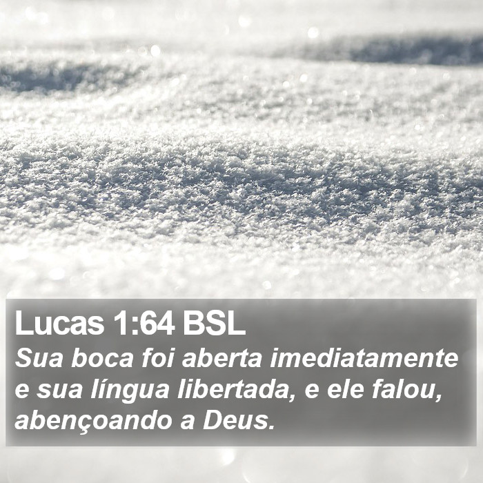 Lucas 1:64 BSL Bible Study