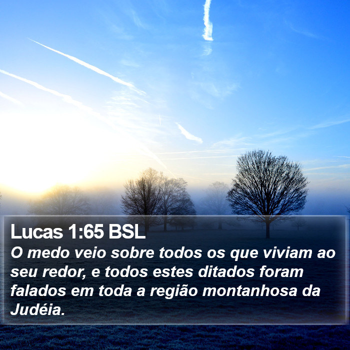 Lucas 1:65 BSL Bible Study