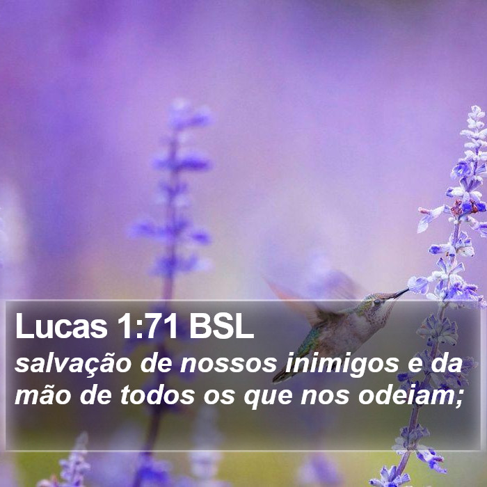 Lucas 1:71 BSL Bible Study