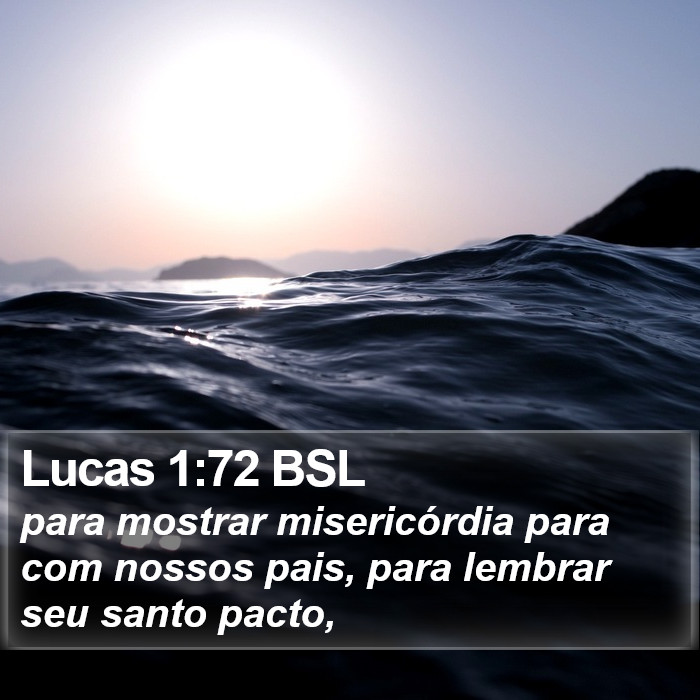 Lucas 1:72 BSL Bible Study