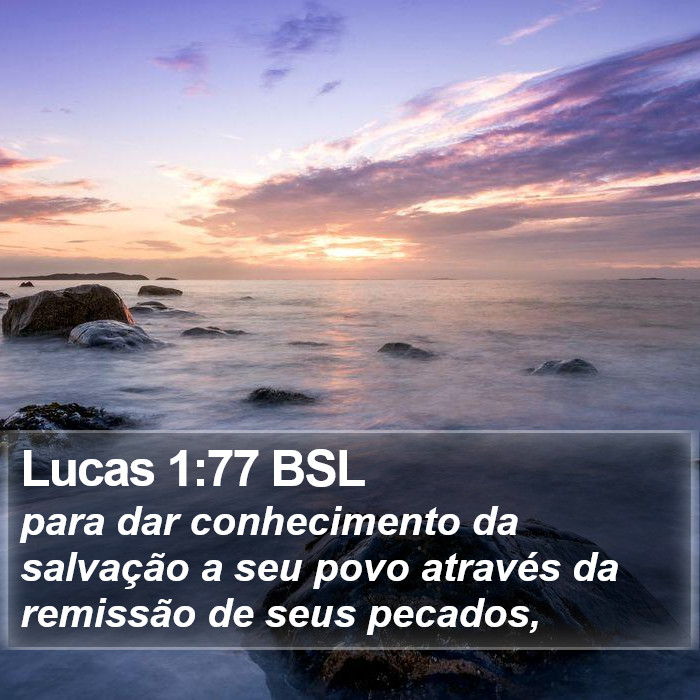 Lucas 1:77 BSL Bible Study