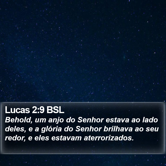 Lucas 2:9 BSL Bible Study