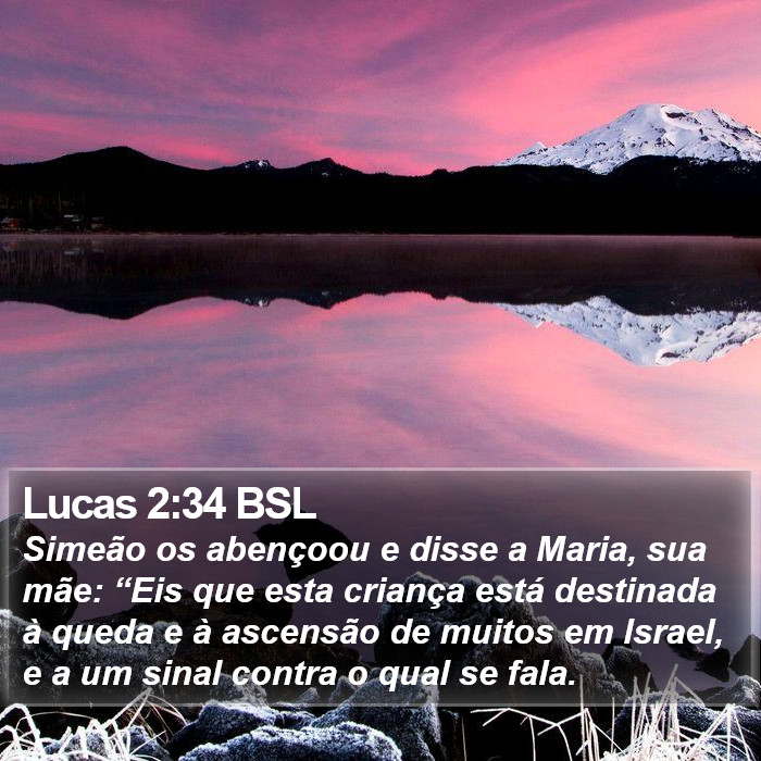 Lucas 2:34 BSL Bible Study