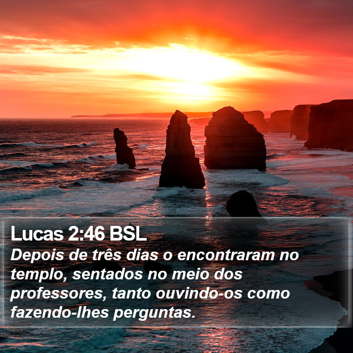 Lucas 2:46 BSL Bible Study