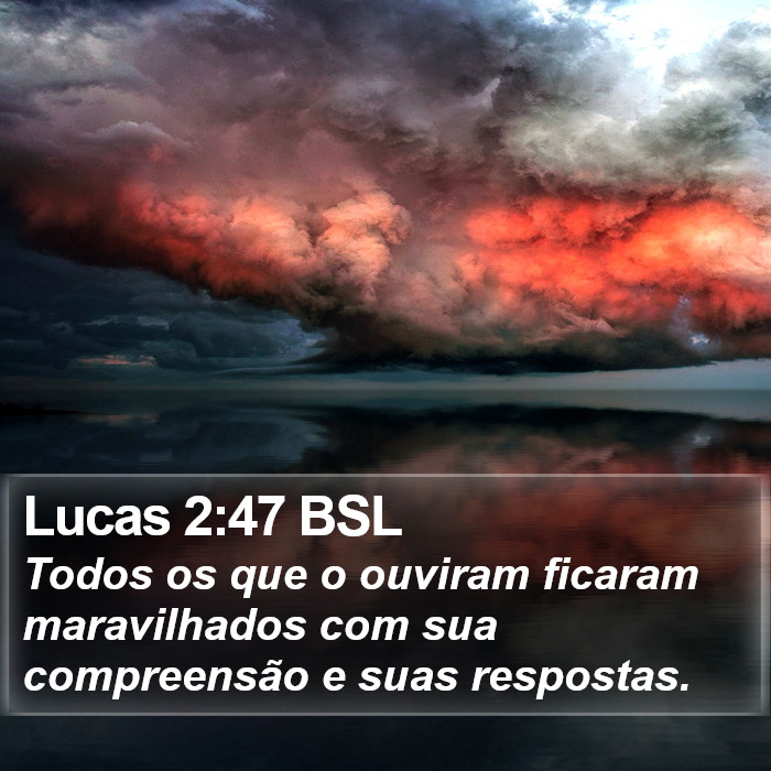 Lucas 2:47 BSL Bible Study