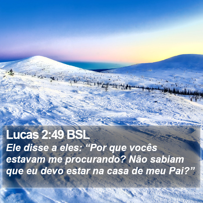 Lucas 2:49 BSL Bible Study