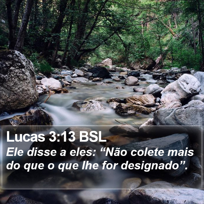 Lucas 3:13 BSL Bible Study