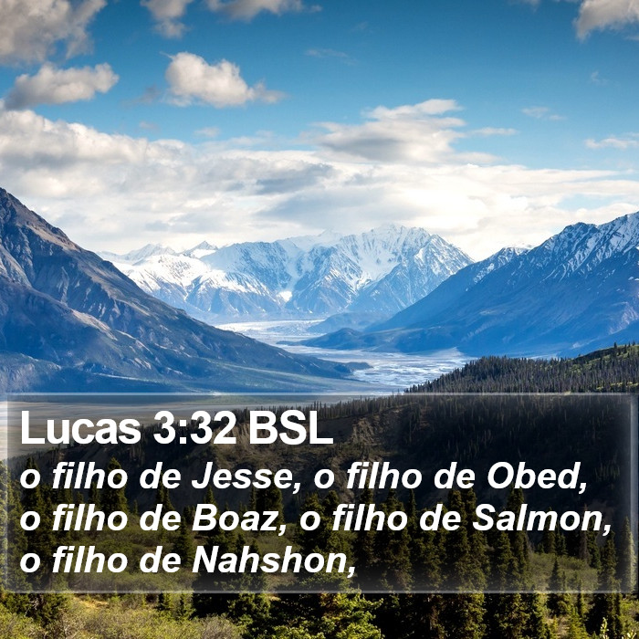 Lucas 3:32 BSL Bible Study