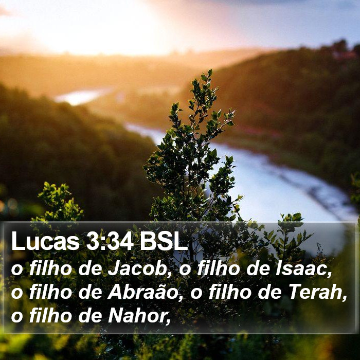 Lucas 3:34 BSL Bible Study