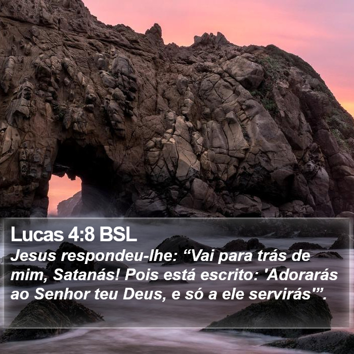 Lucas 4:8 BSL Bible Study