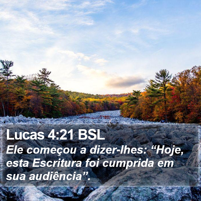 Lucas 4:21 BSL Bible Study