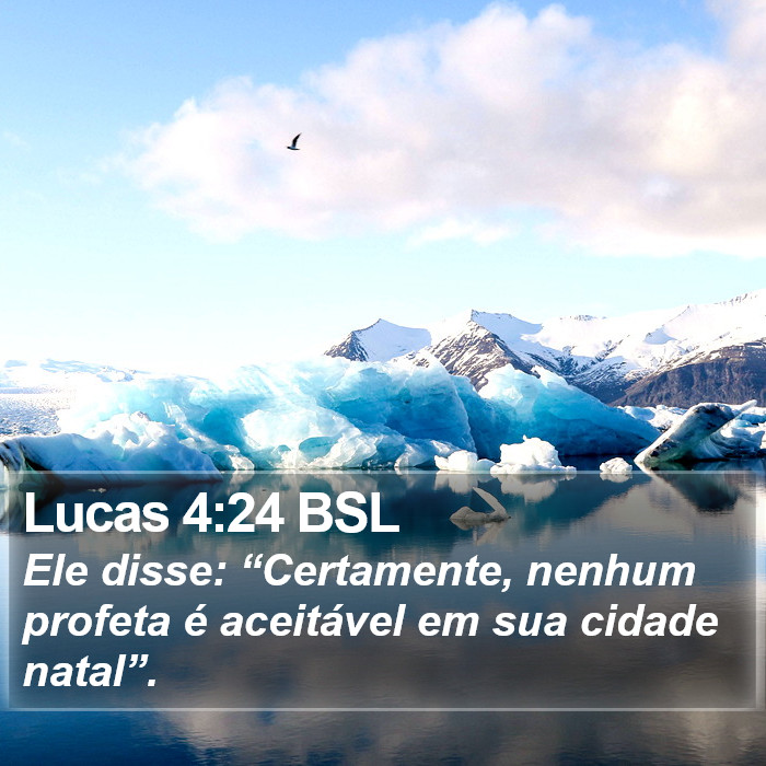 Lucas 4:24 BSL Bible Study