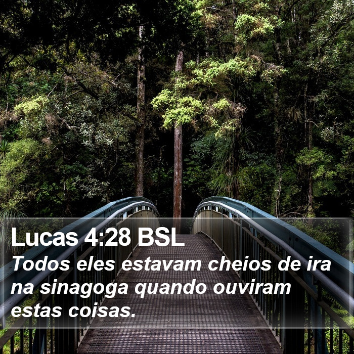 Lucas 4:28 BSL Bible Study