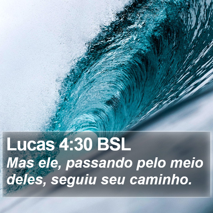 Lucas 4:30 BSL Bible Study