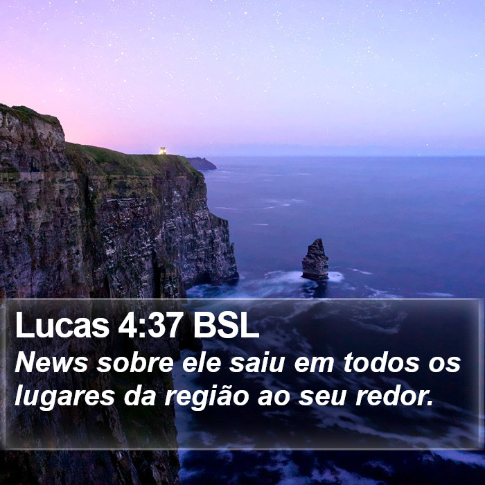 Lucas 4:37 BSL Bible Study