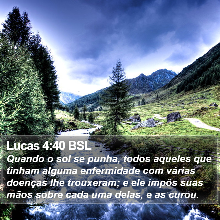 Lucas 4:40 BSL Bible Study