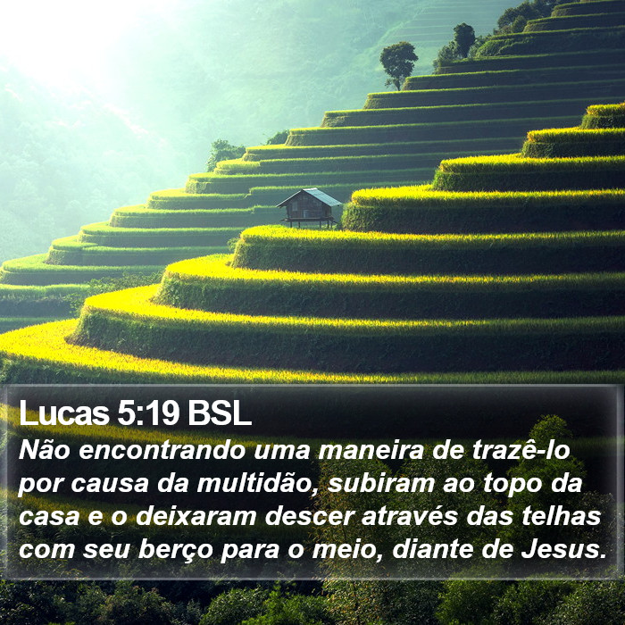 Lucas 5:19 BSL Bible Study