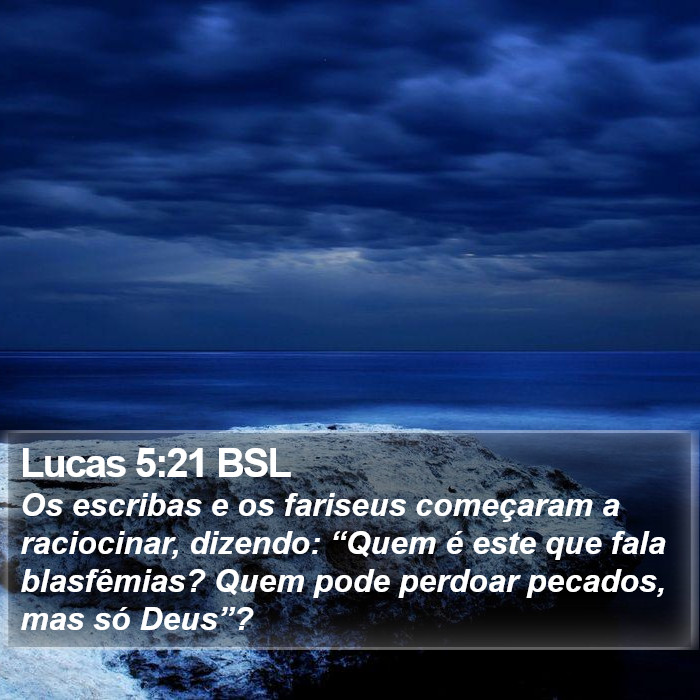 Lucas 5:21 BSL Bible Study