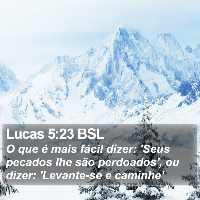 Lucas 5:23 BSL Bible Study