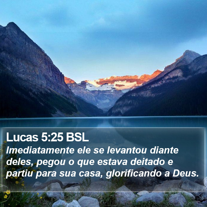 Lucas 5:25 BSL Bible Study