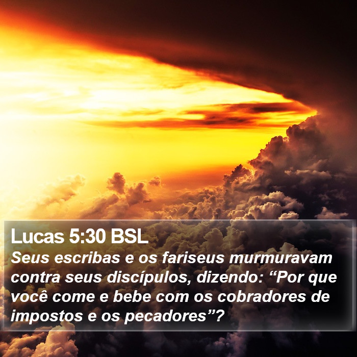 Lucas 5:30 BSL Bible Study