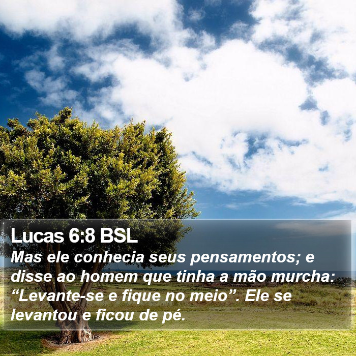 Lucas 6:8 BSL Bible Study