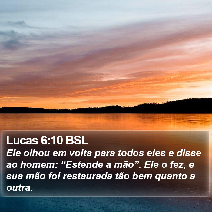 Lucas 6:10 BSL Bible Study