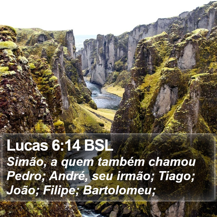 Lucas 6:14 BSL Bible Study