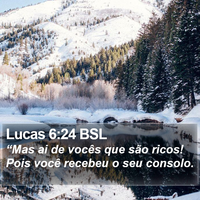 Lucas 6:24 BSL Bible Study