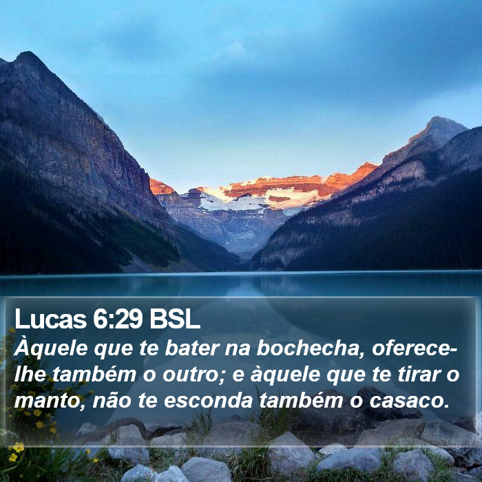 Lucas 6:29 BSL Bible Study