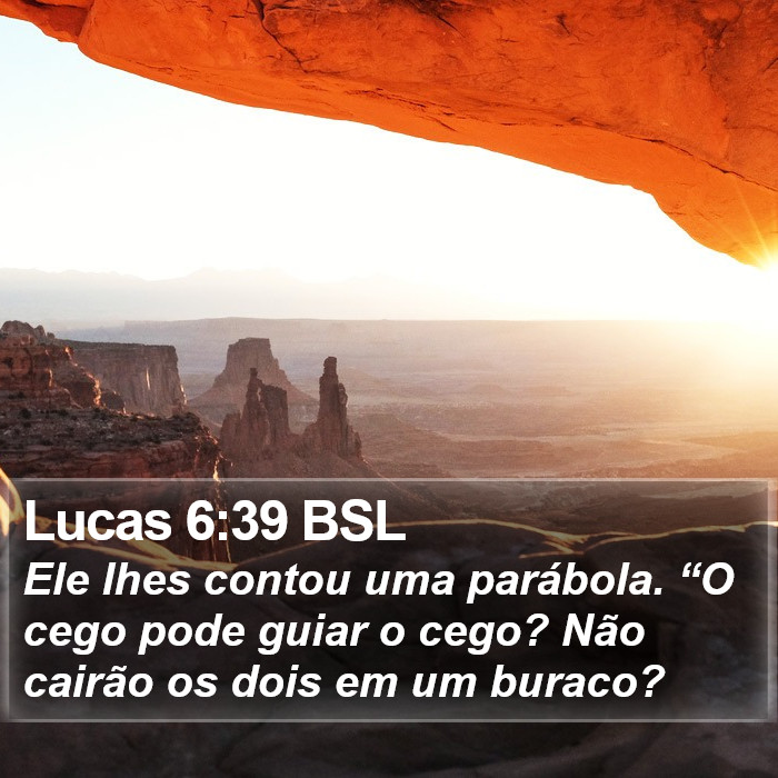 Lucas 6:39 BSL Bible Study