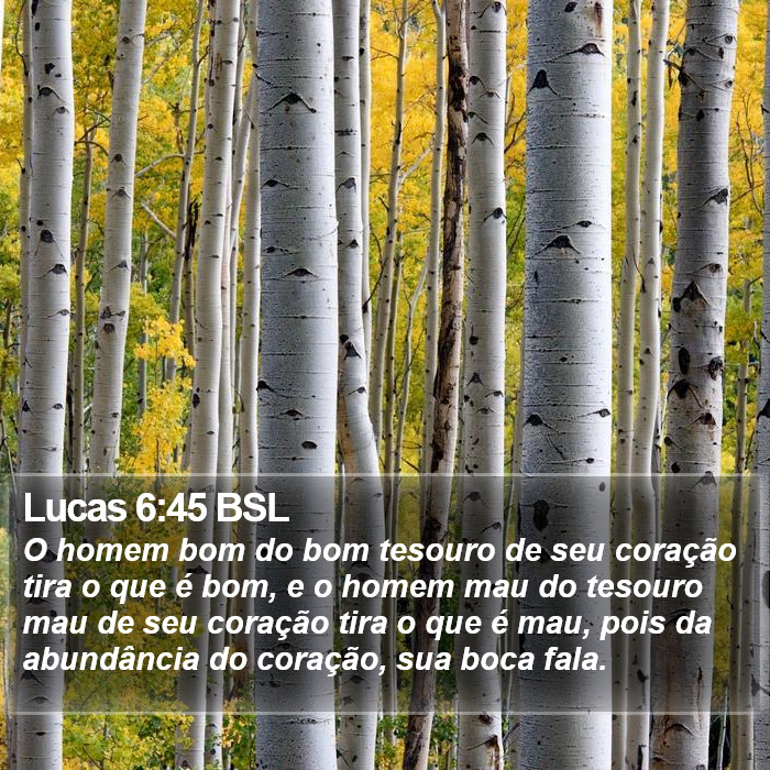 Lucas 6:45 BSL Bible Study