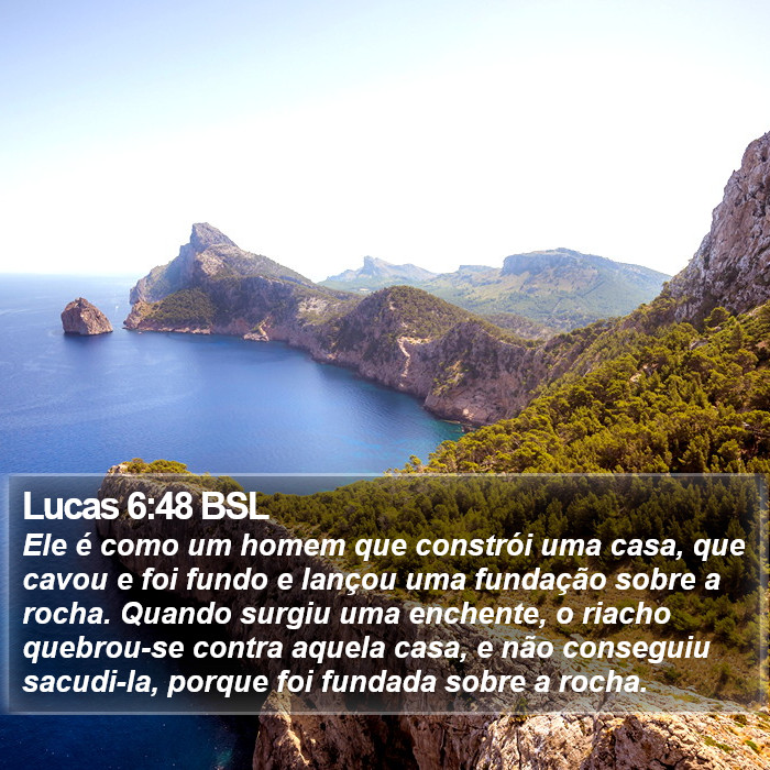 Lucas 6:48 BSL Bible Study