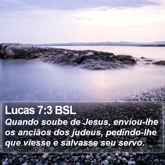 Lucas 7:3 BSL Bible Study