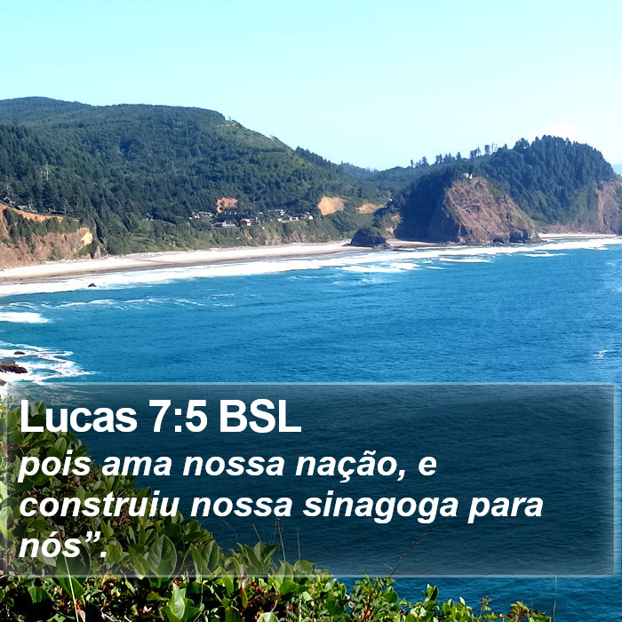 Lucas 7:5 BSL Bible Study