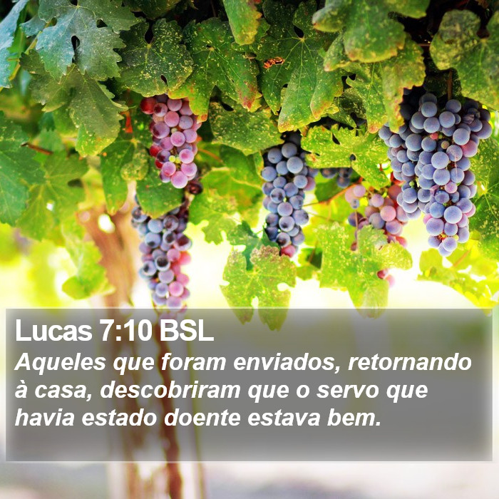 Lucas 7:10 BSL Bible Study