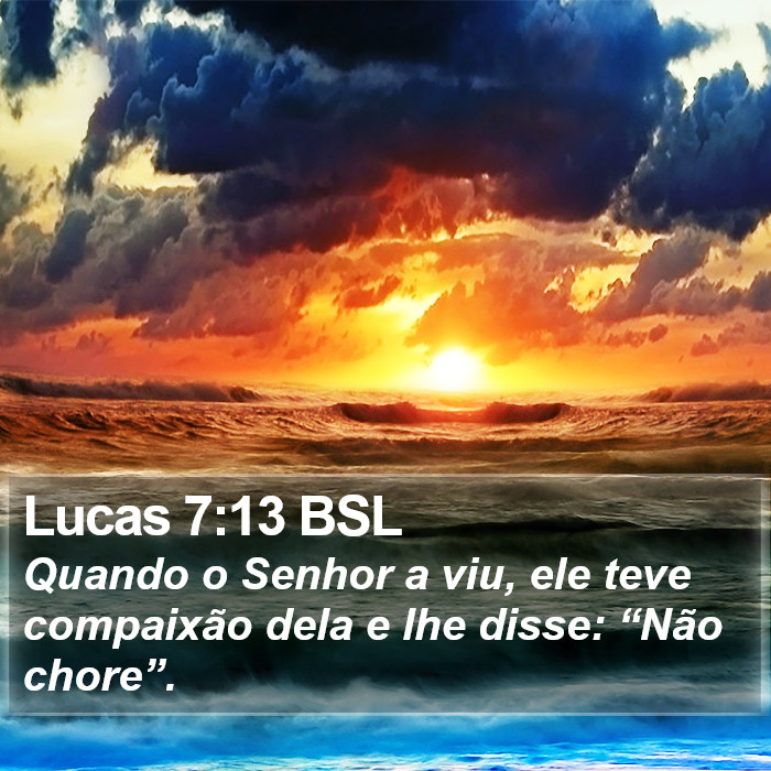 Lucas 7:13 BSL Bible Study