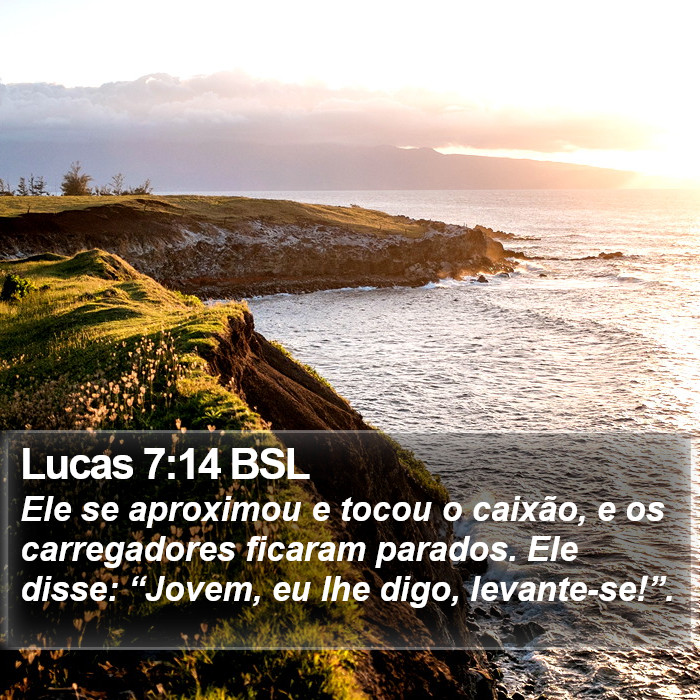 Lucas 7:14 BSL Bible Study