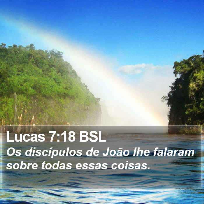 Lucas 7:18 BSL Bible Study