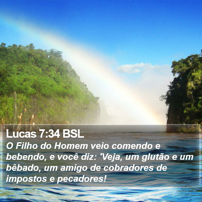 Lucas 7:34 BSL Bible Study