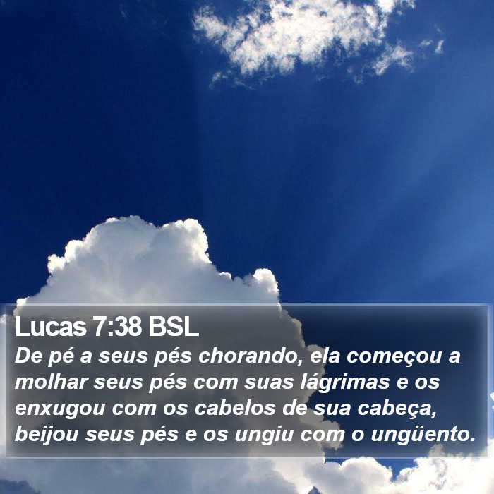 Lucas 7:38 BSL Bible Study