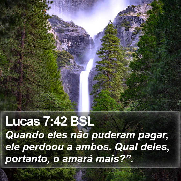 Lucas 7:42 BSL Bible Study