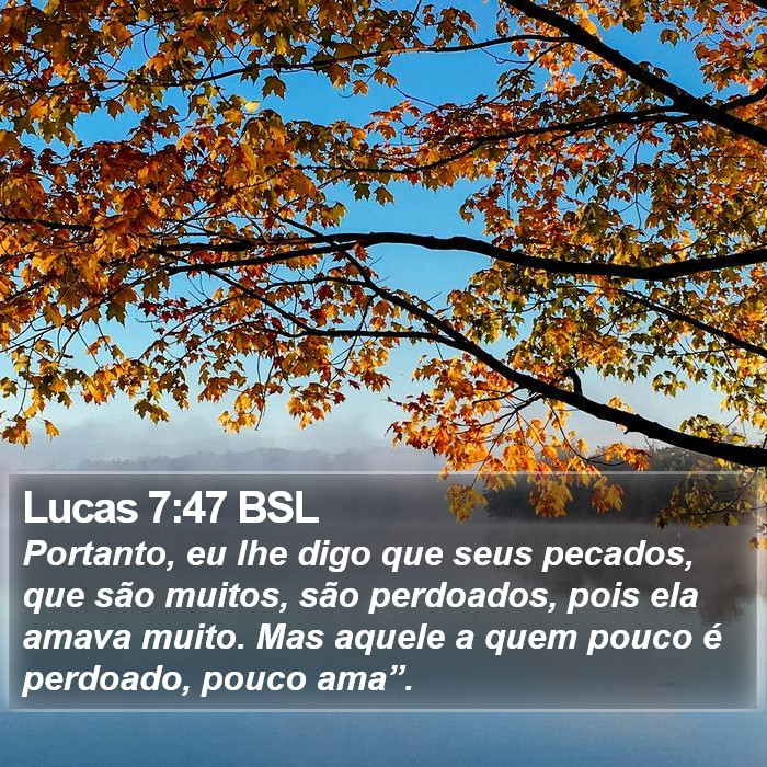 Lucas 7:47 BSL Bible Study