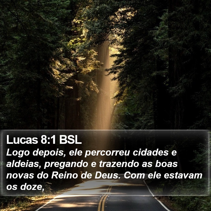 Lucas 8:1 BSL Bible Study