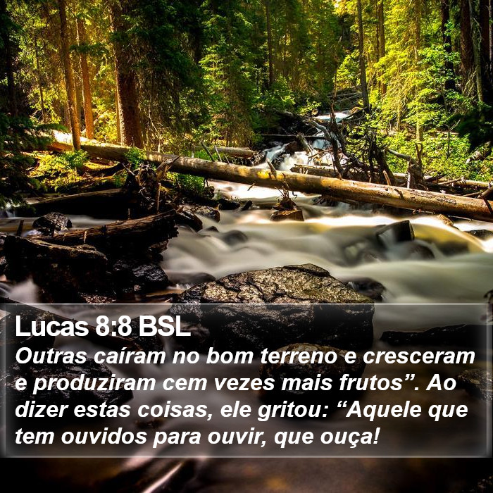 Lucas 8:8 BSL Bible Study