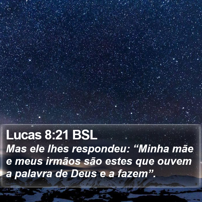 Lucas 8:21 BSL Bible Study