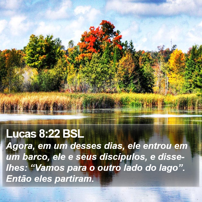 Lucas 8:22 BSL Bible Study