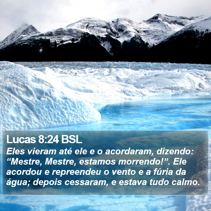 Lucas 8:24 BSL Bible Study