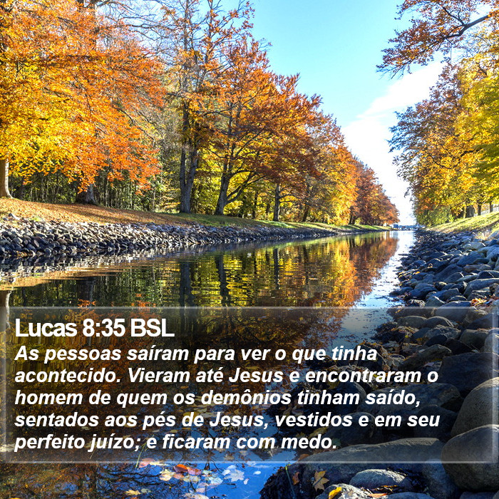 Lucas 8:35 BSL Bible Study